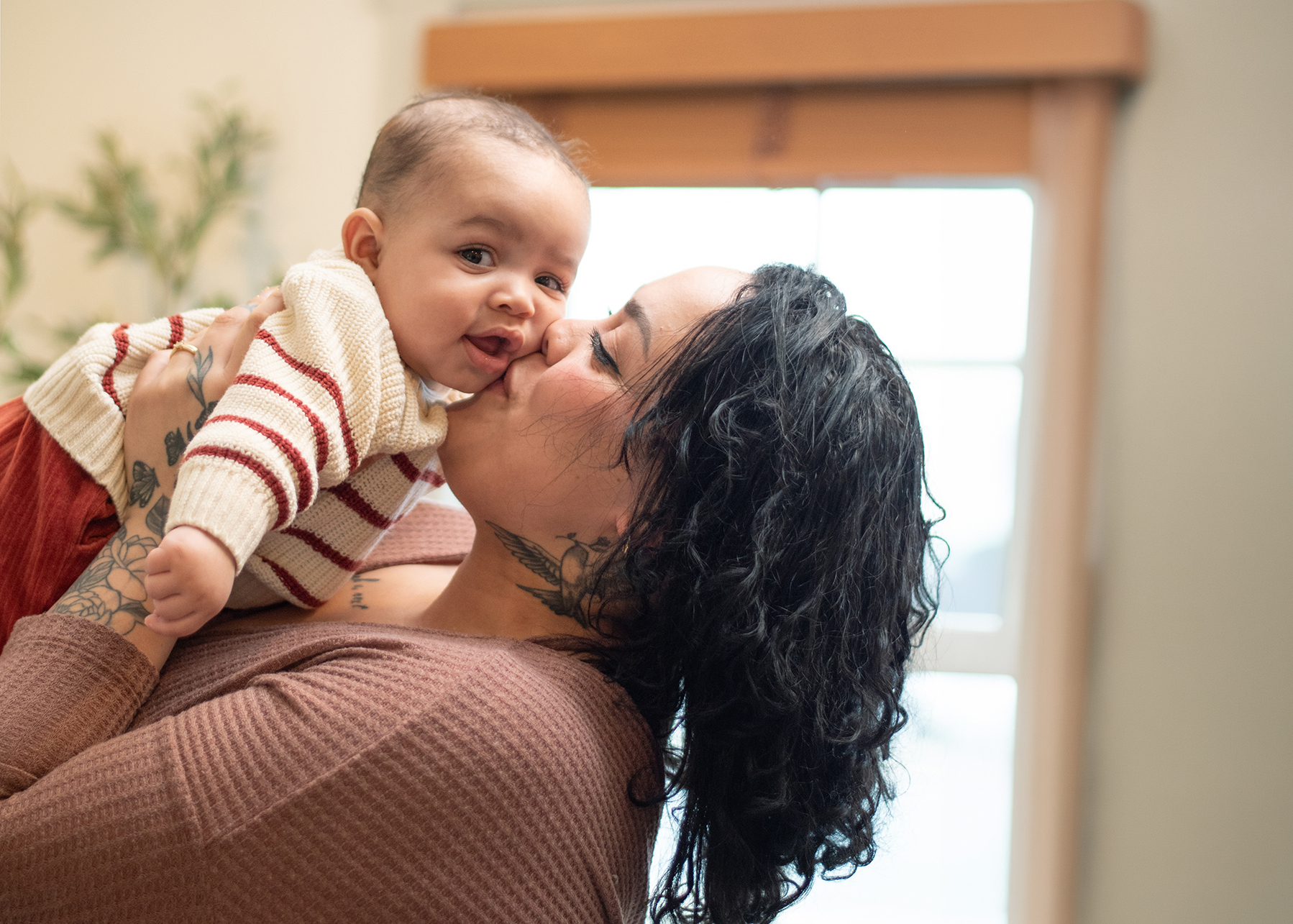 Briana & Elijah Briana & Elijah "Being a mom has transformed me"